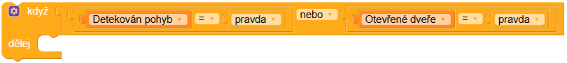 Nebo (OR) příklad použití OR příklad